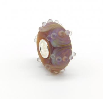 Lavender Pearl Alien Frost - Elfbeads Glas - Originalfoto